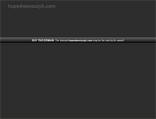 Tablet Screenshot of hopedworaczyk.com